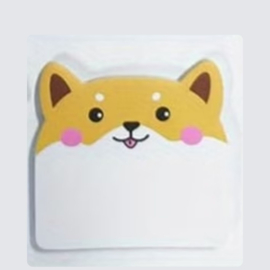 Schrijfblokje - Dieren - Kinderen - Gele Hond