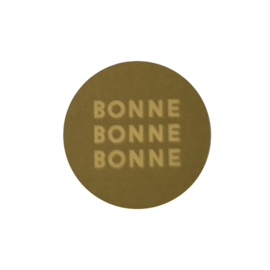 Sticker - Sinterklaas - Bonne Bonne Bonne - Groen