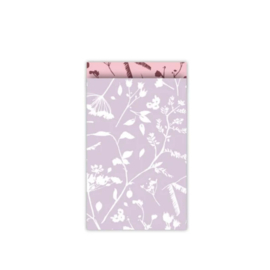 Takjes - Bladeren - Lila - Wit - Roze - Middel