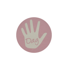 Sticker Dag (roze)