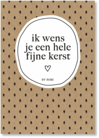 Ik wens je een hele fijne Kerst - Kerst