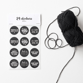 Stickervel - Divers - 24 stickers