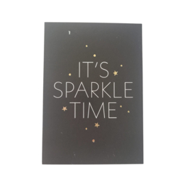 Label - Minikaart - It's sparkle time