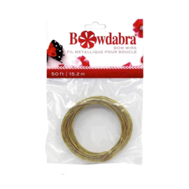 Bowdabra draad goud 15,2 meter