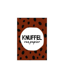 Cadeaukaart | KNUFFEL VAN PAPIER