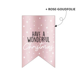 Sticker | sluitzegel | HAVE A WONDERFUL |ROSEGOUD