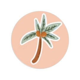 Sticker - Palmboom - Zomer