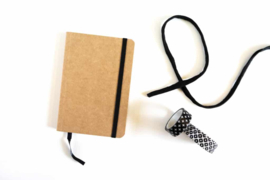 Schrijfboekje - Kraft - Gelineerd - A6