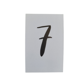7 - Zwart - Wit