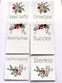 Cadeaukaart | SET BLOEMEN