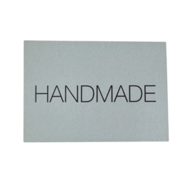 Handmade - Groen - Zwart