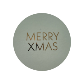 Sticker - Merry Xmas - Kerst