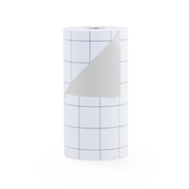 Cadeaupapier | GRID | ZWART-WIT-LATTE