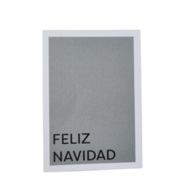 Label - Minikaart - Feliz Navidad