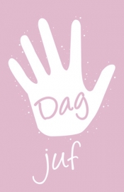 LABEL | Dag Juf roze