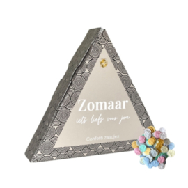 Driehoek Confetti zaadjes - Zomaar iets liefs voor jou