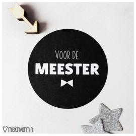 Stickers | VOOR DE MEESTER