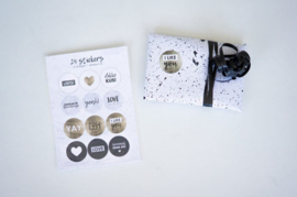 Stickervel - Divers - 24 stickers