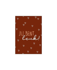 Cadeaukaart | JIJ BENT LEUK!