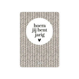 hoera jij bent jarig