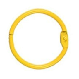 Clickring - Sleutelring - Sluitring - Ring - Geel