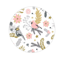 Sticker - Wintervogels - Winter