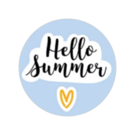 Sticker - Hello Summer - Zomer
