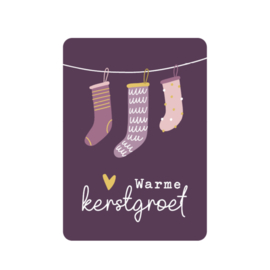 Kerstkaarten mix - 6 kaarten