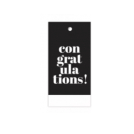 Label - congratulations!