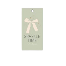 Label - SPARKLE TIME let's celebrate - Kerst