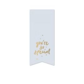 Sticker - 'You're so special' - grijs