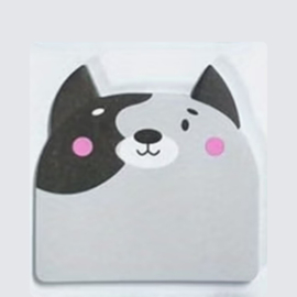 Schrijfblokje - Dieren - Kinderen - Zwarte Hond