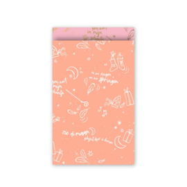Sinterklaasliedjes - Zalm - Wit - Goud - Roze - Middel