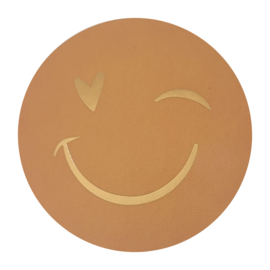 Sticker - Smiley - Zalm