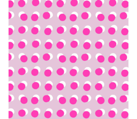 Cadeaupapier | kaftpapier| DOTS | ROZE-NEON