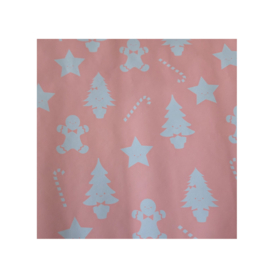 Kerst - Neonroze - 30 cm
