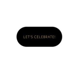 Sticker Let's Celebrate!