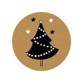 Sticker - Craft - Kerstboom - Kerst