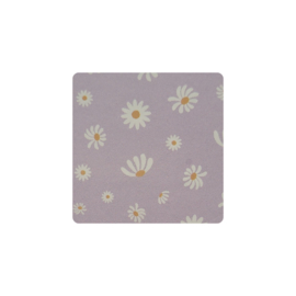 Sticker Bloemen lila