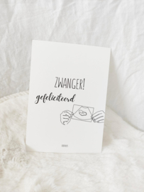 ZWANGER! gefeliciteerd