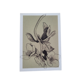 Label - Minikaart - Flowers
