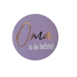 Oma is de liefste - Lila