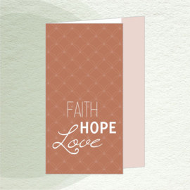 FAITH HOPE LOVE