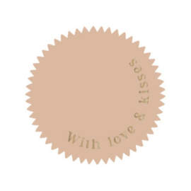 Sticker - With love & kisses - Craft - Zon