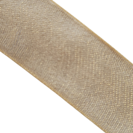 Organza - Glans - Goud - 1 meter