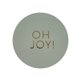 Sticker - Oh Joy! - Kerst