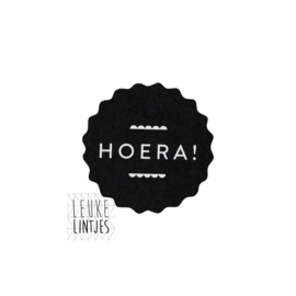 STICKER | HOERA Black
