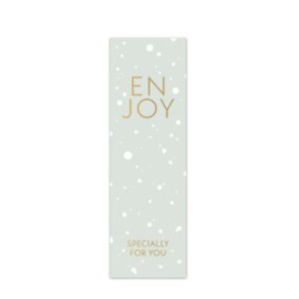 Sticker Enjoy - Specially for you - Mintgroen - Confetti