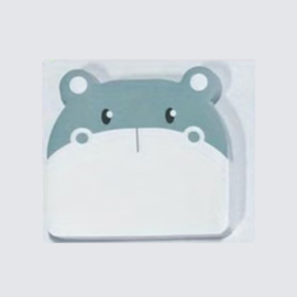 Schrijfblokje - Dieren - Kinderen - Nijlpaard