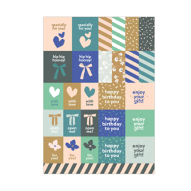 stickervel - Party cool - 27 stickers